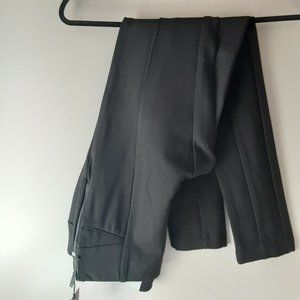 One by Chapter One Black Pull On Legging, Black Side Zipper | New! M